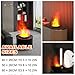 3D Fogging Fireplace, Electric Water Vapour Fireplace, Recessed Round Atomizing Fireplace,9 Colored Adjustable Flame/Mist Adjustable/Auto Water Supply, Supports Remote Control + App 50cm/19.6in