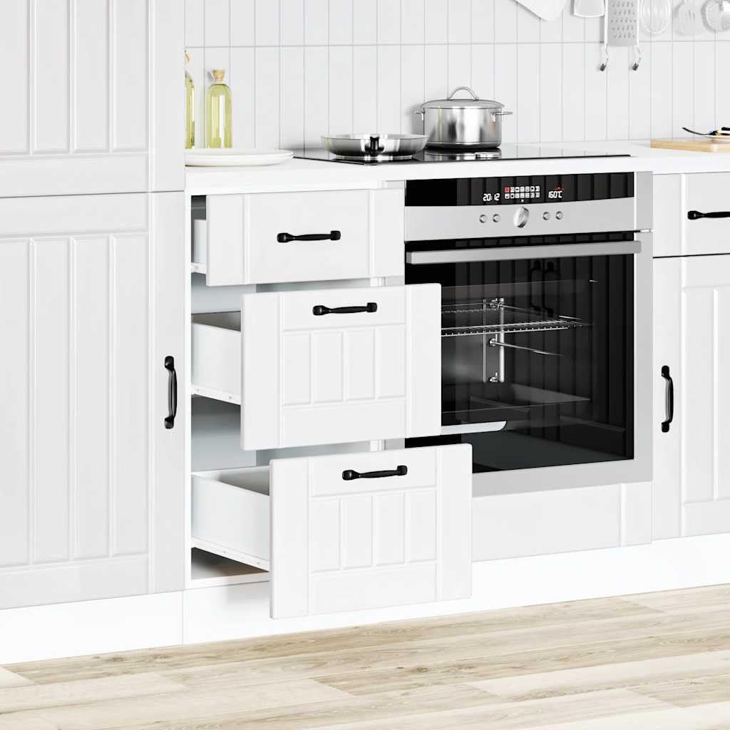 Kuchen-Unterschrank Lucca Weiss Holzwerkstoff