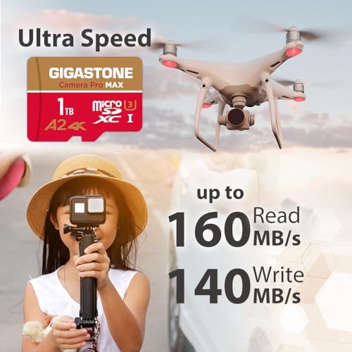 Gigastone マイクロsdカード 1TB Camera Pro MAX 4K Ultra HD の商品画像 1