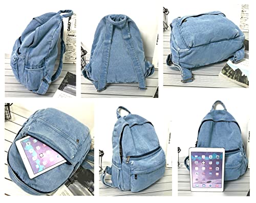 Denim Backpack Casual Style Lightweight Jeans Travel Daypack www.denim.fit 5 Denim Backpack Casual Style Lightweight Jeans Travel Daypack www.denim.fit 5