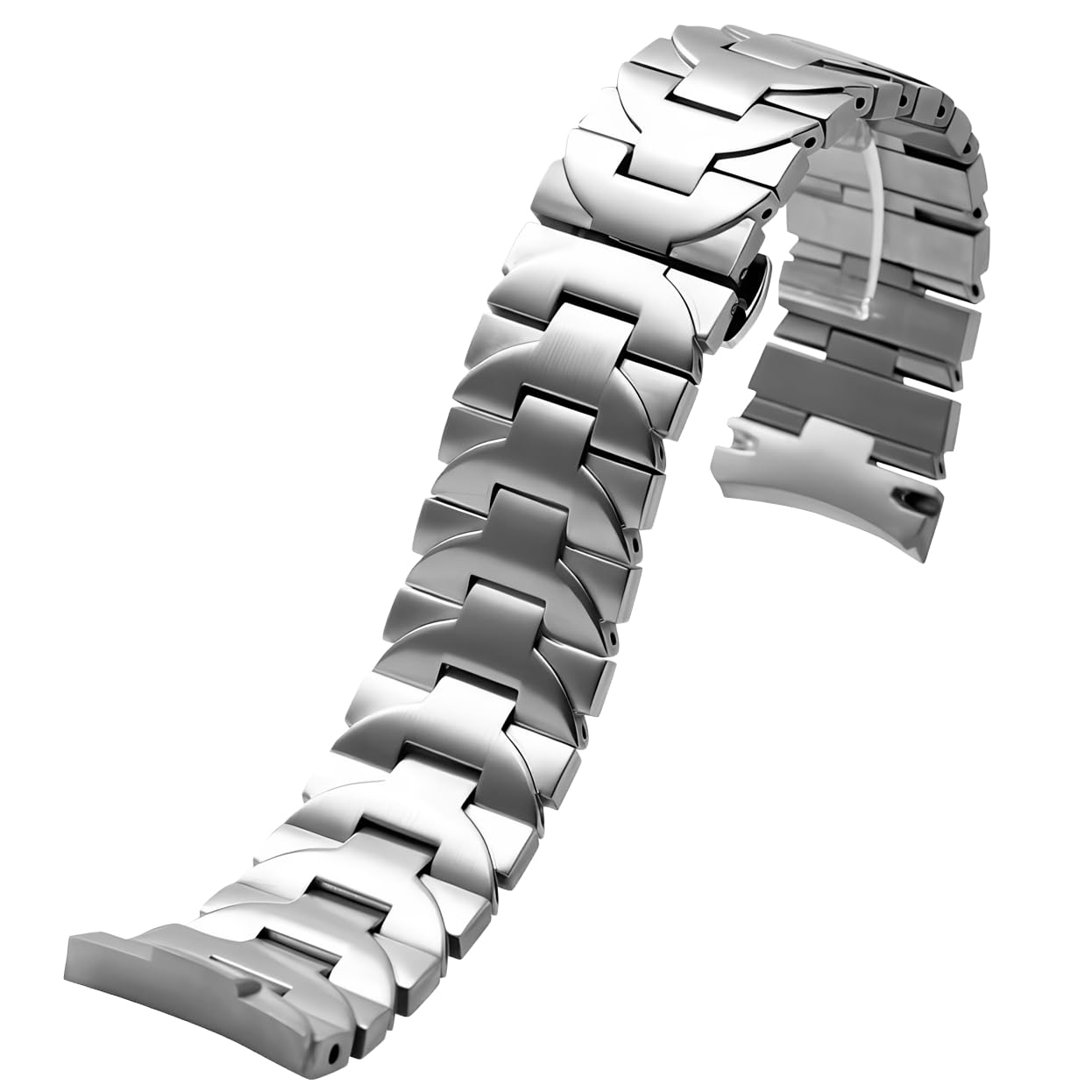 Correa de acero de repuesto para Panerai Luminor Marina en acero inoxidable de 22 mm o 24 mm