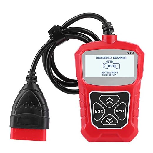 KW310 Universal OBD2 Scanner Car Code Reader Läs och radera felkoder Diagnosinstrument för bilmotorfelscanner Auto Test Tool