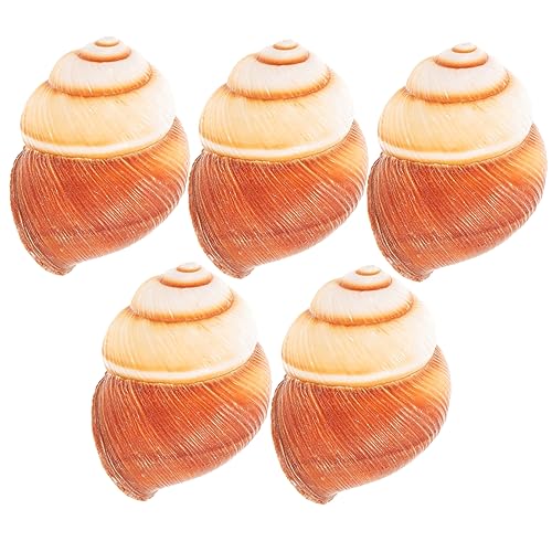 Ipetboom 5pezzi Gusci Di Lumache Naturali Per Uso Alimentare Riscaldamento Uniforme e Resistente All Usura Per Preparazioni Casalinghe