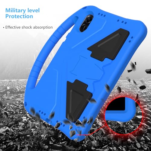 Unichthy Kids Case for Honor Pad X9 11.5 inch 2023 Full Body Protective Cover with Handle Stand Lightweight Shockproof Case for Honor Pad X9 Tablet 11.5 Tablet Blue - Image 4