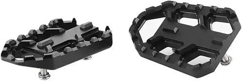 Miniatura 7 de Motorcycle Wide Footrest CNC Aluminum Alloy Pedals Compatible With DL650 DL1000 VSTROM 650XT1000XT (Size  Black)