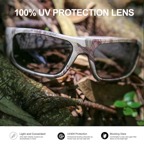 Image of OhO Smart Glasses,Polarized Sunglasses with Bluetooth Speaker,Athletic /Outdoor UV Protection and Voice Control,Unisex