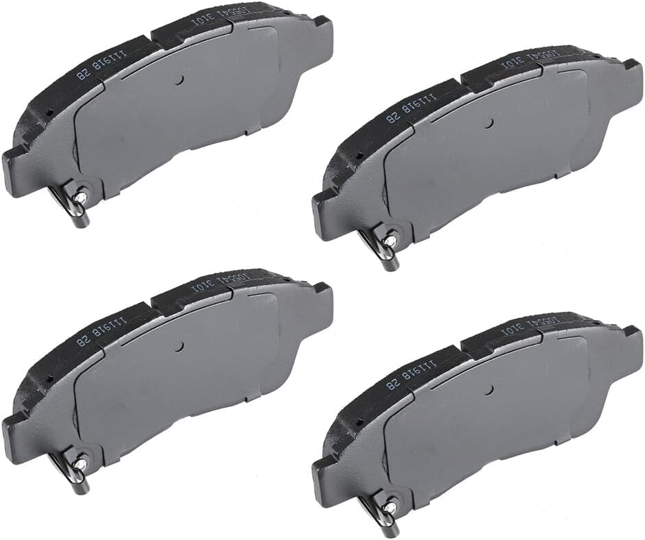 ECCPP D562-7441 4pcs Front Semi Metallic Disc Brake Pad Set Fit For Geo Prizm 1993-1997,For Toyota Camry 1992-2001,For Toyota Celica 1994-1997,For Toyota Corolla 1993-1997,For Toyota RAV4 1996-2000