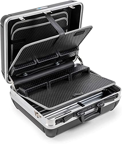 B&W International 115.03/M Shark Tool case w/modules Flight Ready, 47.5 cm, Black