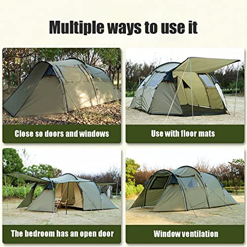 Carpa de camping portátil para 3-5 personas miniatura 2