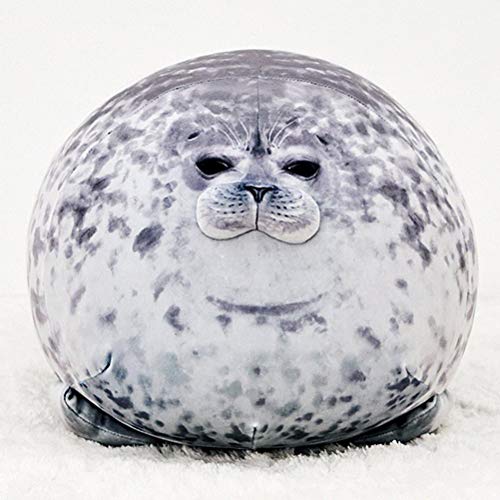 YQkoop Chubby Blob Seal Pillow, Stuffed Cotton Plush Animal Toy Cute Ocean Animal Pillow Gifts for K