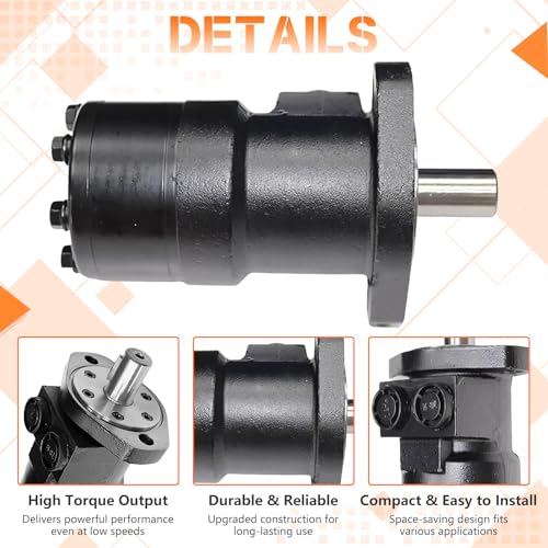 Image of Hydraulic Motor 101-1037-009 1011037009 101-1037 1011037 for Gerotor Motor Replacement for Eaton Char-Lynn H Series | Direct Fit | OE Standard