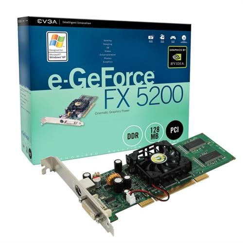 Amazon | EVGA e-geforce FX 5200 128 MB GPU | EVGA | グラフィック