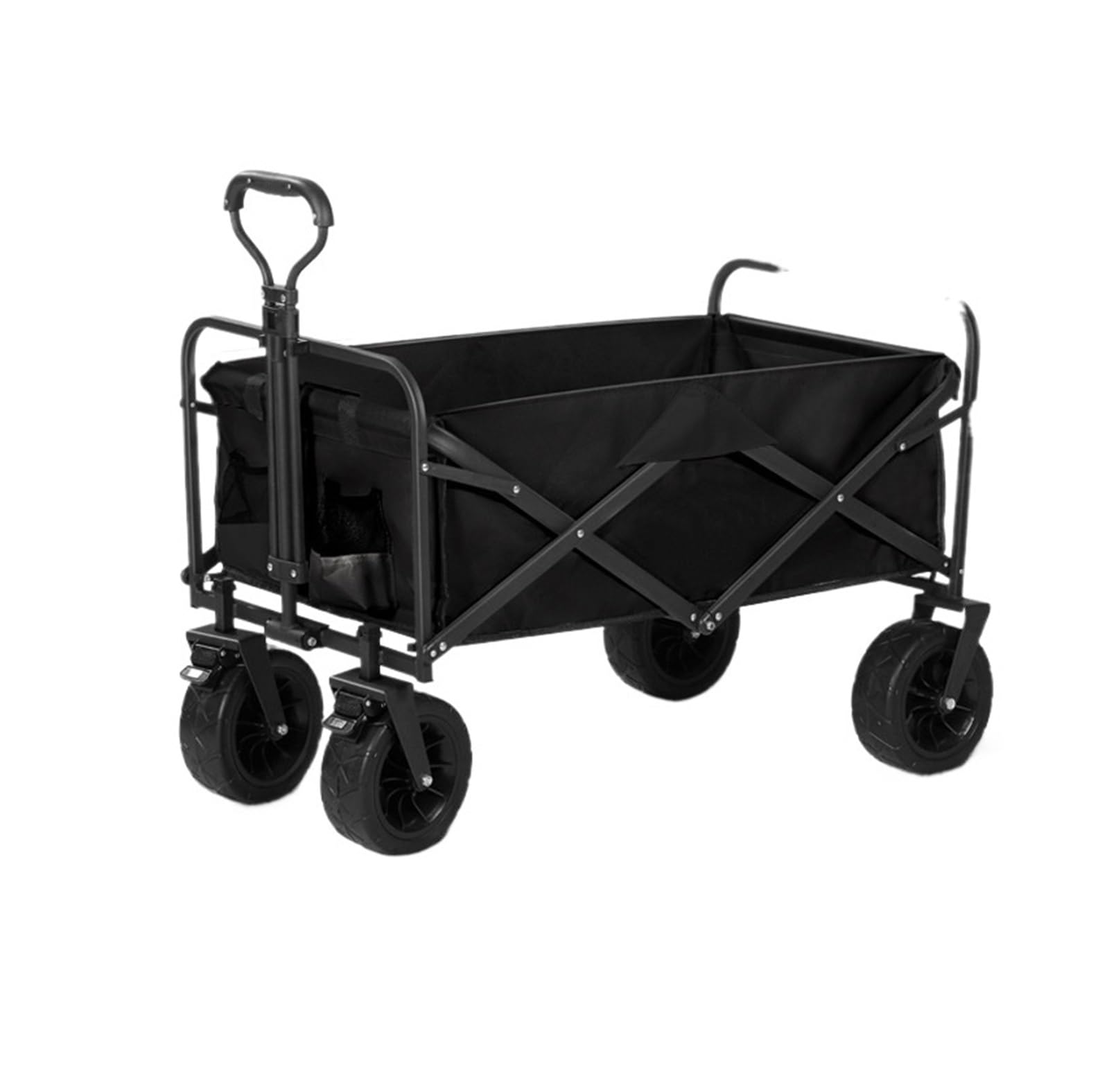 Genérico Carro de Camping Plegable, Carrito de Camping portátil, Carrito Plegable para Playa, jardín, Picnic, Carrito utilitario de Metal Plegable Ligero: Carrito portátil Multiusos para Camping, Jar