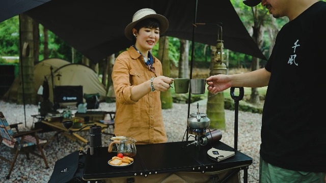 小物 SunGod Vulcans バイク好き必見『カワサキ』＆『ogawa』コラボのモノポールテントが