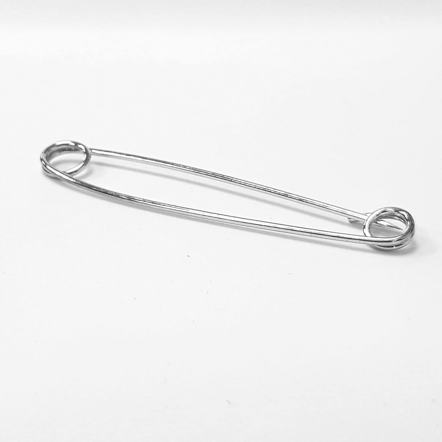 Equetech Silver Traditional Hunting Stock Pin – 75Mm Equestrian Riding Tie Pin