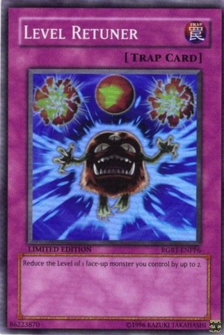 yugioh level reducing cards Amazon.com: YU-GI-OH! - Level Retuner (RGBT-ENPP6) - Duelist Pack Exclusive  Tin Promos - Limited Edition
