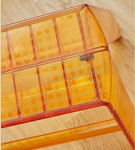 Chaise transparente polyvalente et escabeau pliable pour cuisine et bibliothèque