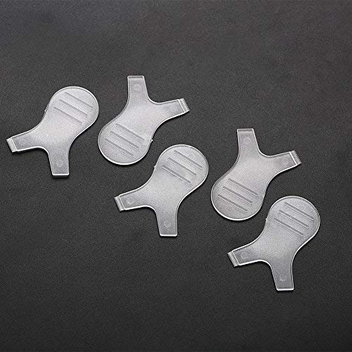 10pcs Silicone Eyelash Perming Curler Shield Comb for Eye Lash Extension, Y Shape Grafting Eyelashes Brush Makeup Beauty Tool