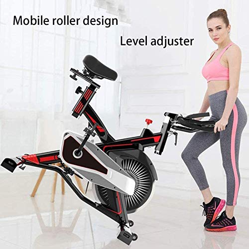 Image of Household Bicycle Indoor Sports Aerobic Training Exercise Bikes for Lose with Low-Noise Belt Drive