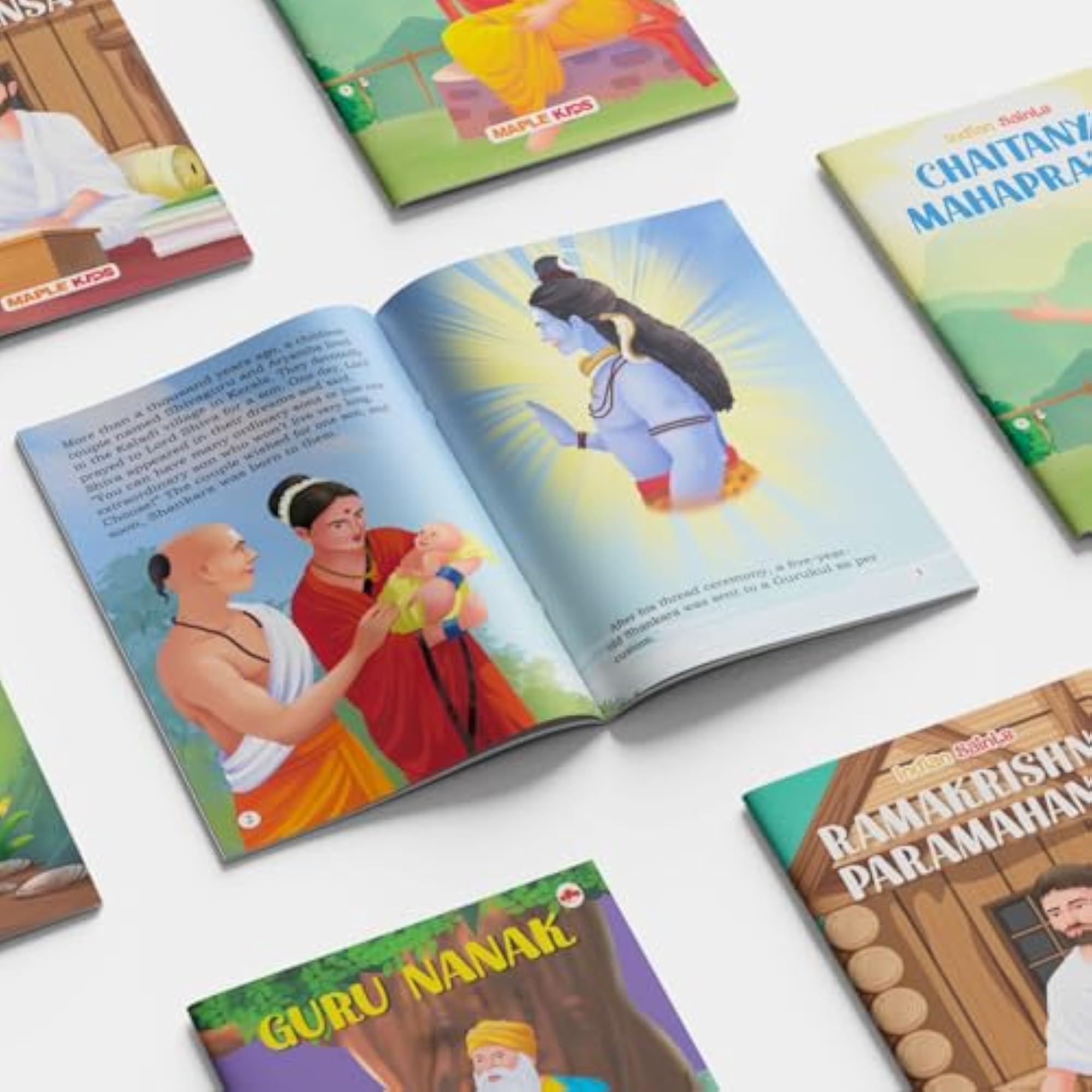 Set of 5 Story Books on Indian Saints