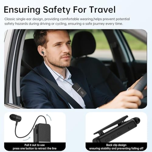 Écouteurs sans fil à clip avec affichage numérique intelligent - 2