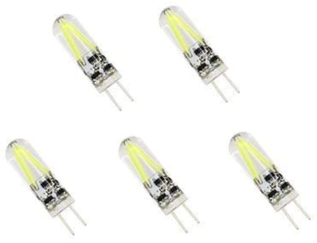 G4 LED-Lampe Perlen 12v Pin Glühlampe Birne Glas Wasserdichte Stecker-Birnen-Lampen-Korn Kleine Birnen-Lampe Perlen (Size : Cool White)