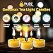 PURE PLANT HOME Honey Scented Beeswax Candles, 100% Pure Natural Refined with Chemical Free Cotton Wick, 10 DRIPLESS Candles, Made in USA