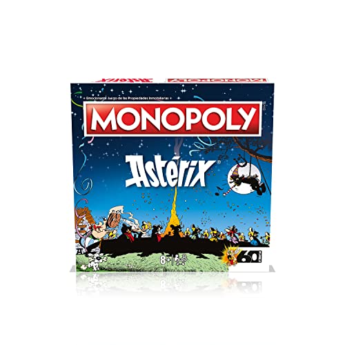 Monopoly Jeux de société – Édition Astérix : 2 à 6 Joueurs, Jeux pour Enfants et Adultes, Cadeau Parfait, idéal pour Les soirées de Jeux, à partir de 8 Ans et Plus – Image 3