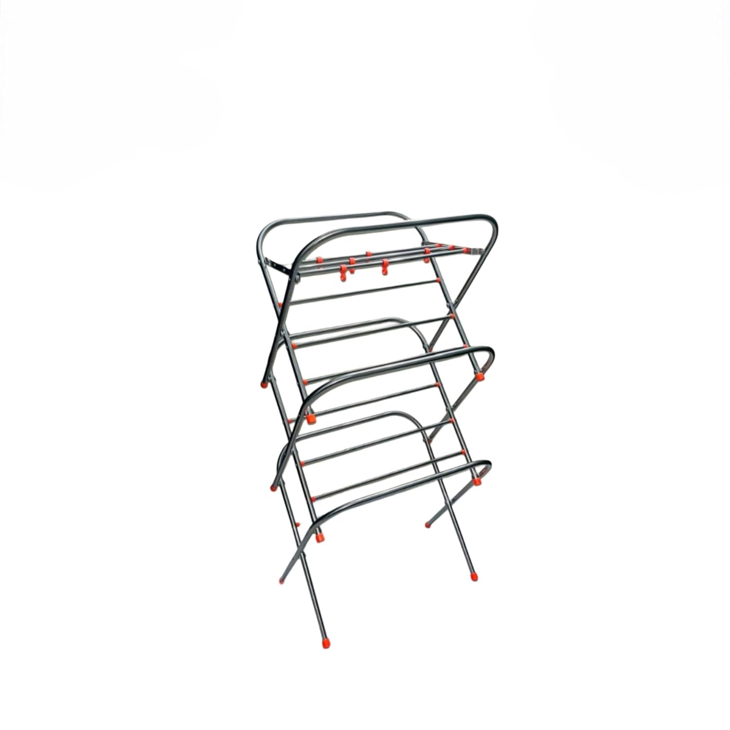 Drumstone Lifetime Frame Warranty Indoor Clothes Drying Stand Foldable Laundry Rack Space Saving Garment Drying Stand for Home Balcony Bedroom Utility Area Daily Family Use-image-36