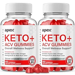 (2 Pack) Apex Keto Gummies Apex Keto ACV Gummies Advanced Formula Apex Keto Apple Cider Vinegar Gummies Gummy ss (120 Gummies)