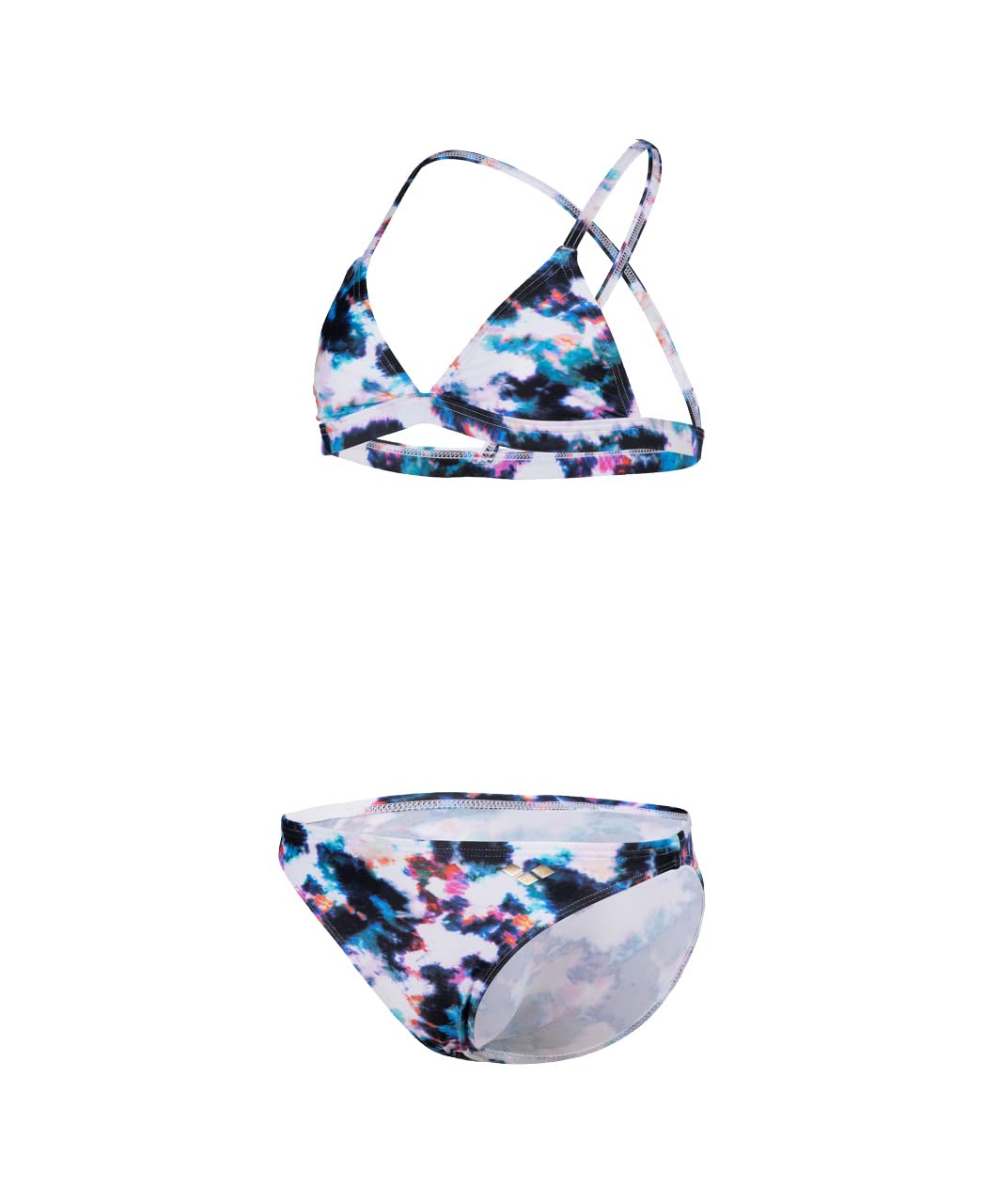 ARENA Girls Tie and Dye Bikini Triangle Two Piece Swimsuit Niñas