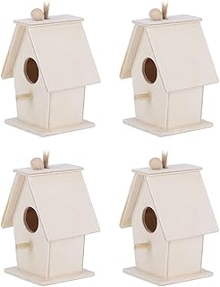 Bird Nests Decoration Bird House Nests Birds for Nest Bird House Nests Cage Type Small Birds for Nest Garden Birdcage Starling Hanging for Creative Medallion Birdhouses