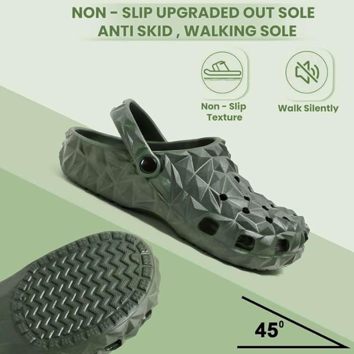 Image of Richmen Men's Eva Anti- Slipper Shoes Summer Breathable Foam Beach Runners Outdoor Sport Flip Flop Pillow Sandals