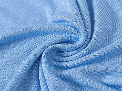 MoFiz Mens Pajama Set Long Sleeve V Neck 2 Piece Nightwear Loungewear Sleepwear Modal Pants With Pockets Pj's Sleep for Men4