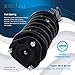 Detroit Axle - 4pc Struts for Toyota 1993-2002 Corolla 1998-2002 Chevy Prizm 1993-1997 Geo Prizm, 4 Front and Rear Struts w/Coil Spring Assembly 1994 1995 1996 1999 2000 2001 Replacement Strut Shocks