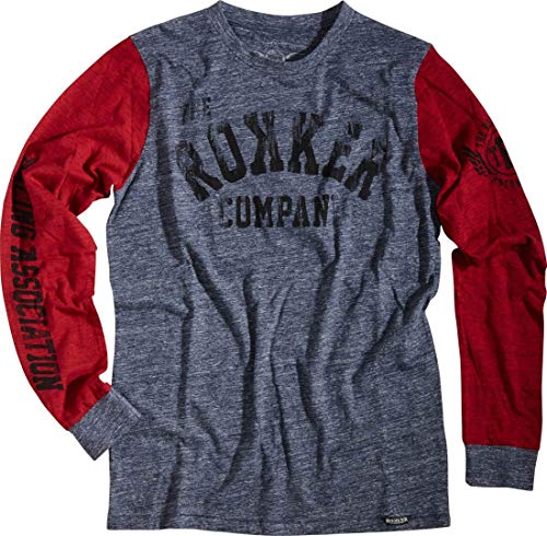 Preisvergleich Produktbild Rokker Team 77 Shirt Blau / Rot M