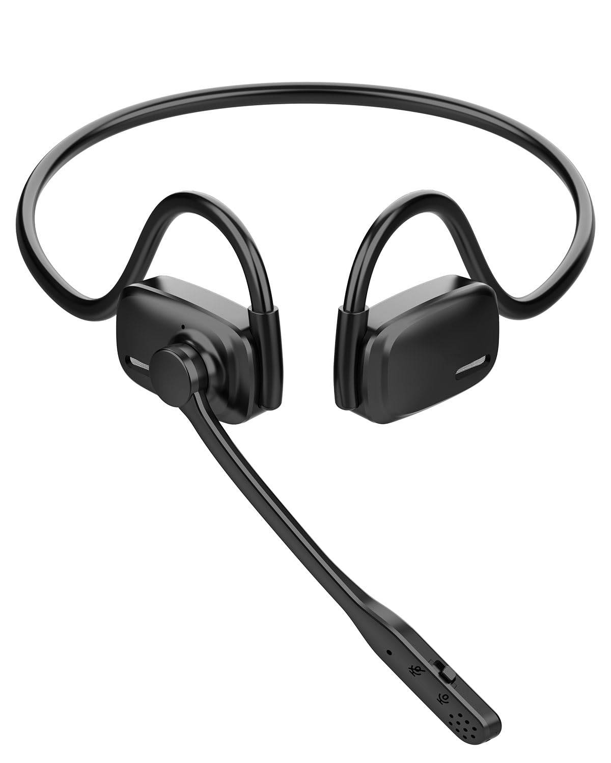 Open-Ear Headphones Wireless with Microphone Bluetooth V5.4 Headsets with Mute Button Bluetooth Headphones Noise Canceling Earpiece for Office Running Cycling Driving Work Calls and Meetings-image-39