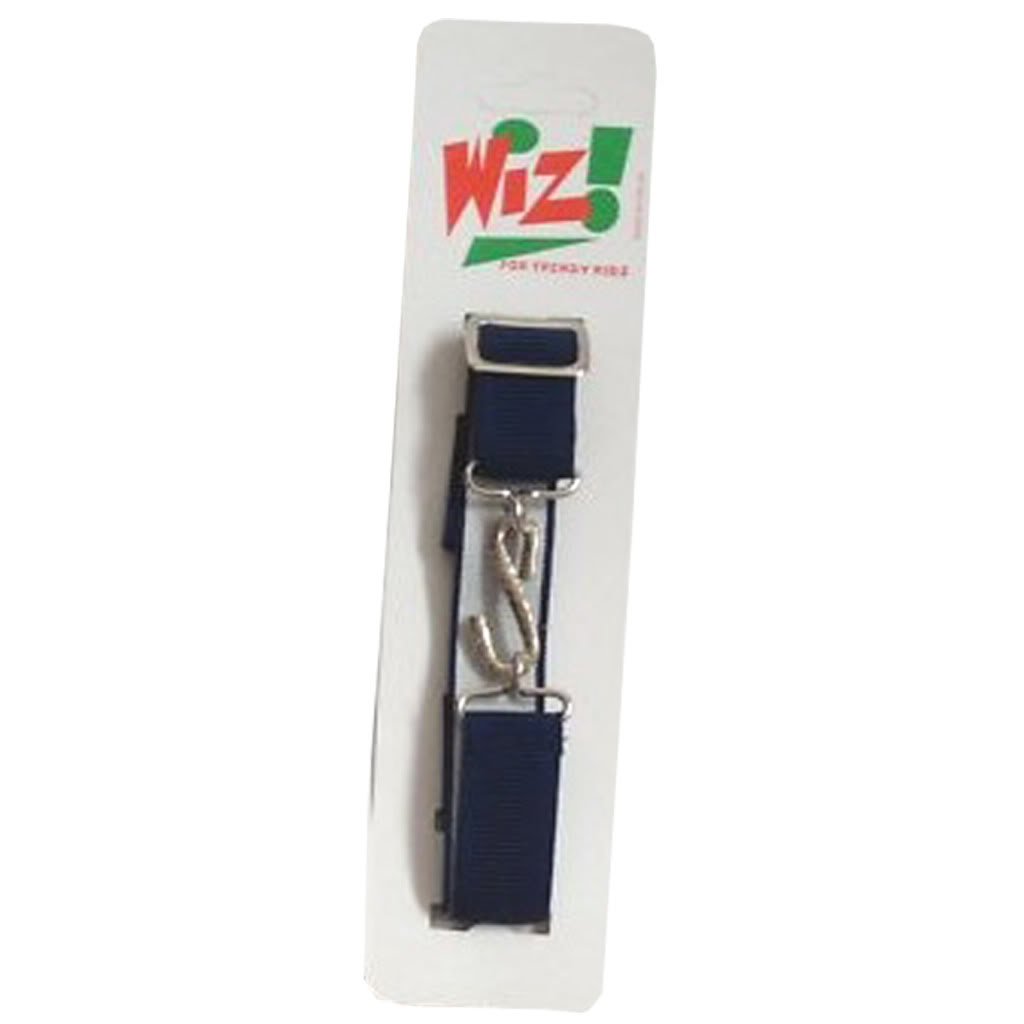 Jean Junction Navy Blue Wiz Kids Children Adjustable Snake Belt In With Tags (Navy Blue)