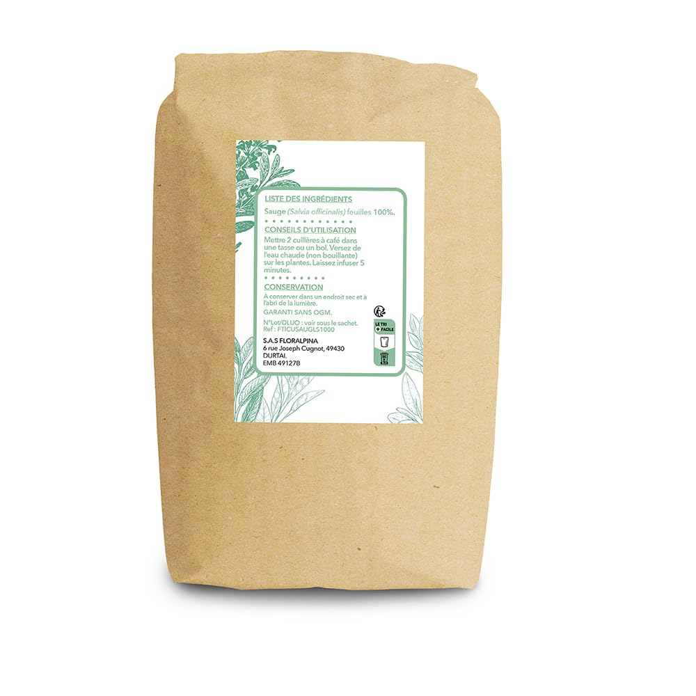 Floralpina – Salvia hojas cortadas 1 kg