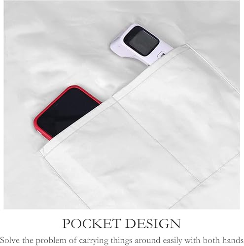 Miniatura 5 de Divertidos delantales de parrilla para mujeres y hombres, delantal de cocina con 2 bolsillos, correa ajustable para el cuello