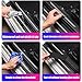 TACOPETS Door sill Protector,Door sill Scratch Protection (Suitable for Most car Models),Anti-Scratch Protection Strips（9PC）