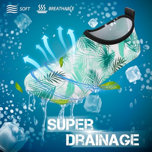 Image of SIMARI Water Shoes for Women Men Swim Aqua Socks Beach Pool Essentials Barefoot Surf River Boat Kayak Sea Yoga Sand Exercise Sport Accessories Breathable Quick-Dry Adult Youth Kid Size SWS001