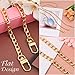 Gold Purse Chain, Shynek 2PCS Crossbody Chain Strap, Gold Belt Chain, Long Chain Cross Body Strap for Bags, Purses, Handbags