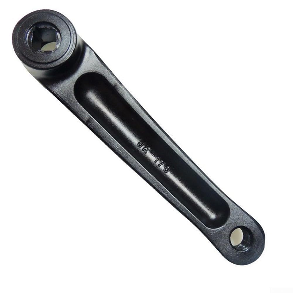 Set di pedivelle singole, guarnitura per bici resistente, 170 mm, design con foro quadrato, corona 40-52T, facile installazione per mountain bike da strada (52T)