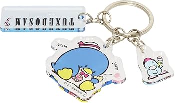 Amazon | [サンスター文具] サンリオ キーホルダー 3連アクリル レトロ