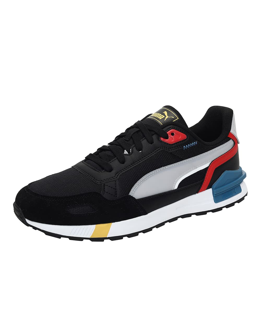 Puma Unisex-Adult Graviton Tera Black-White-Harbor Mist-High Risk Red Sneaker - 6.5 UK (38305803) (B097C91N3Z) Amazon Price History, Amazon Price Tracker