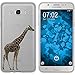 Produktbild PhoneNatic Case kompatibel mit Samsung Galaxy J7 (2016) J710 Silikon-Hülle Vektor Tiere Giraffe M8