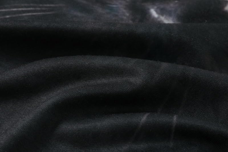 ShallWe Women's Black Cute Cat Sweatshirts Pullover Crewneck Lightweight shirts Novelty Casual Tunics Tops Fashion Spring - Image 6