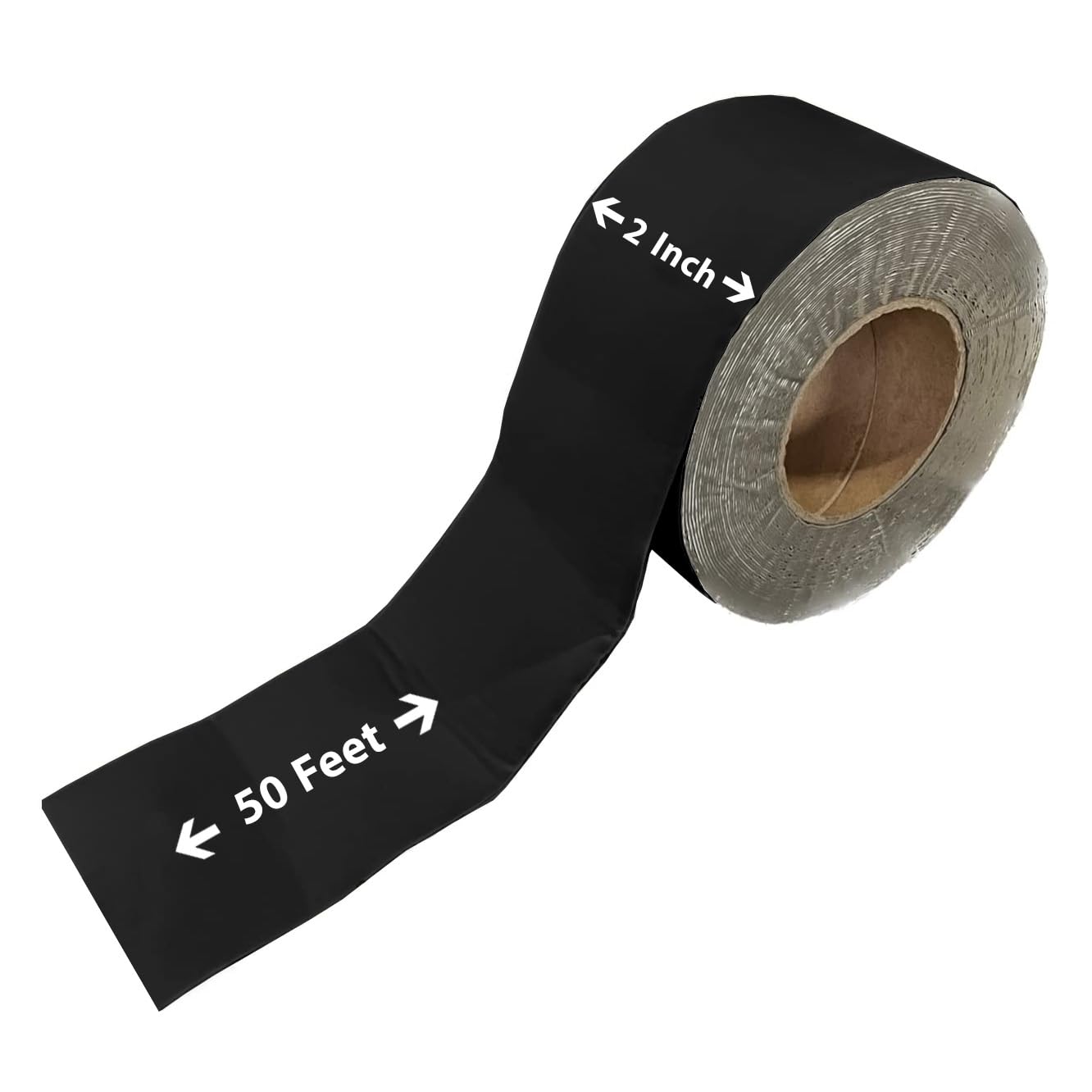 Wohnmobil-Dachreparaturband, schwarz, 5,1 cm x 15,2 m, für Wohnmobil-Dachreparatur, Stoppen von Leckagen auf Wohnmobilen, UV-beständig, Äquivalent