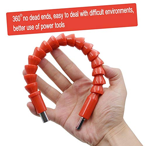 Rongon 12PCS Flexible Screwdriver Extension Shaft Power Tools Kit - Image 4
